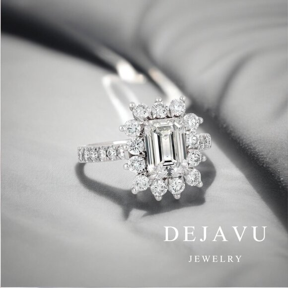 2 Carat  Lab Grown Diamond Ring - Picture 1 of 9